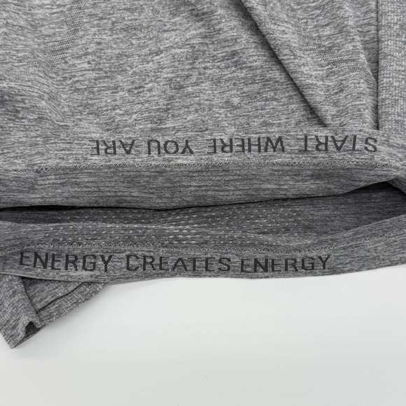 Lululemon Swiftly Tech Grey Long Sleeve Athletic Shirt Women's 6 - Picture 3 of 4